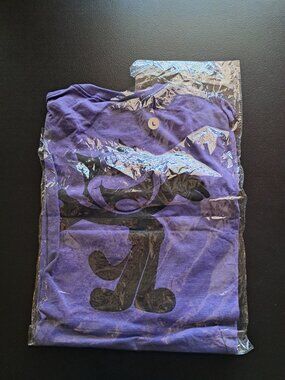 Retro Felix The Cat graphic tee with design front and back Size Large